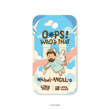 Load image into Gallery viewer, Loka Pin: Oops Who's That 'Michelangelo' - Enamel Pin
