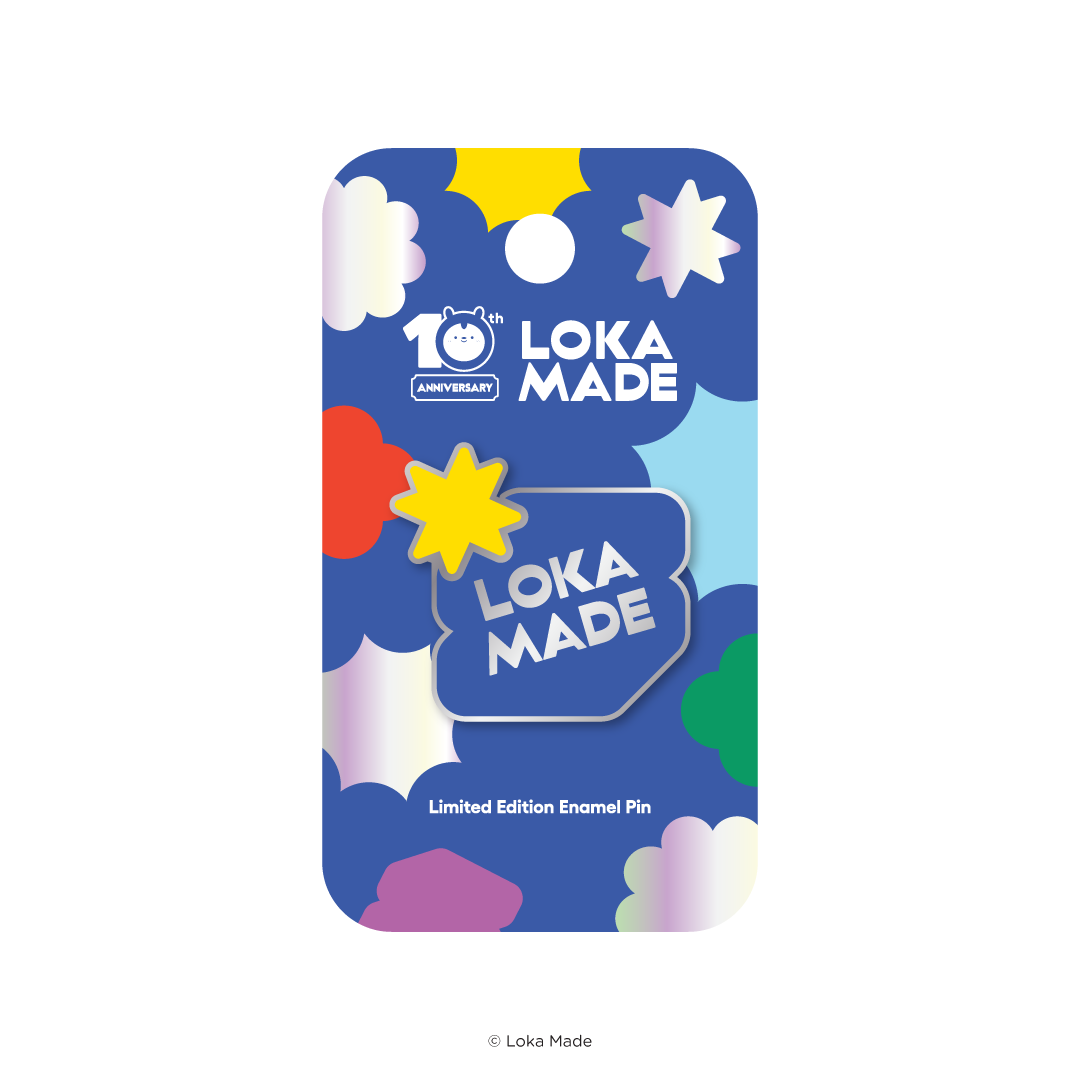 Loka Made 10th Anniversary - Enamel Pin (LM)
