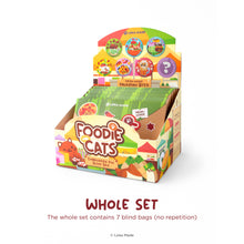 Load image into Gallery viewer, Foodie Cats - Embroidery Pin Blind Bag
