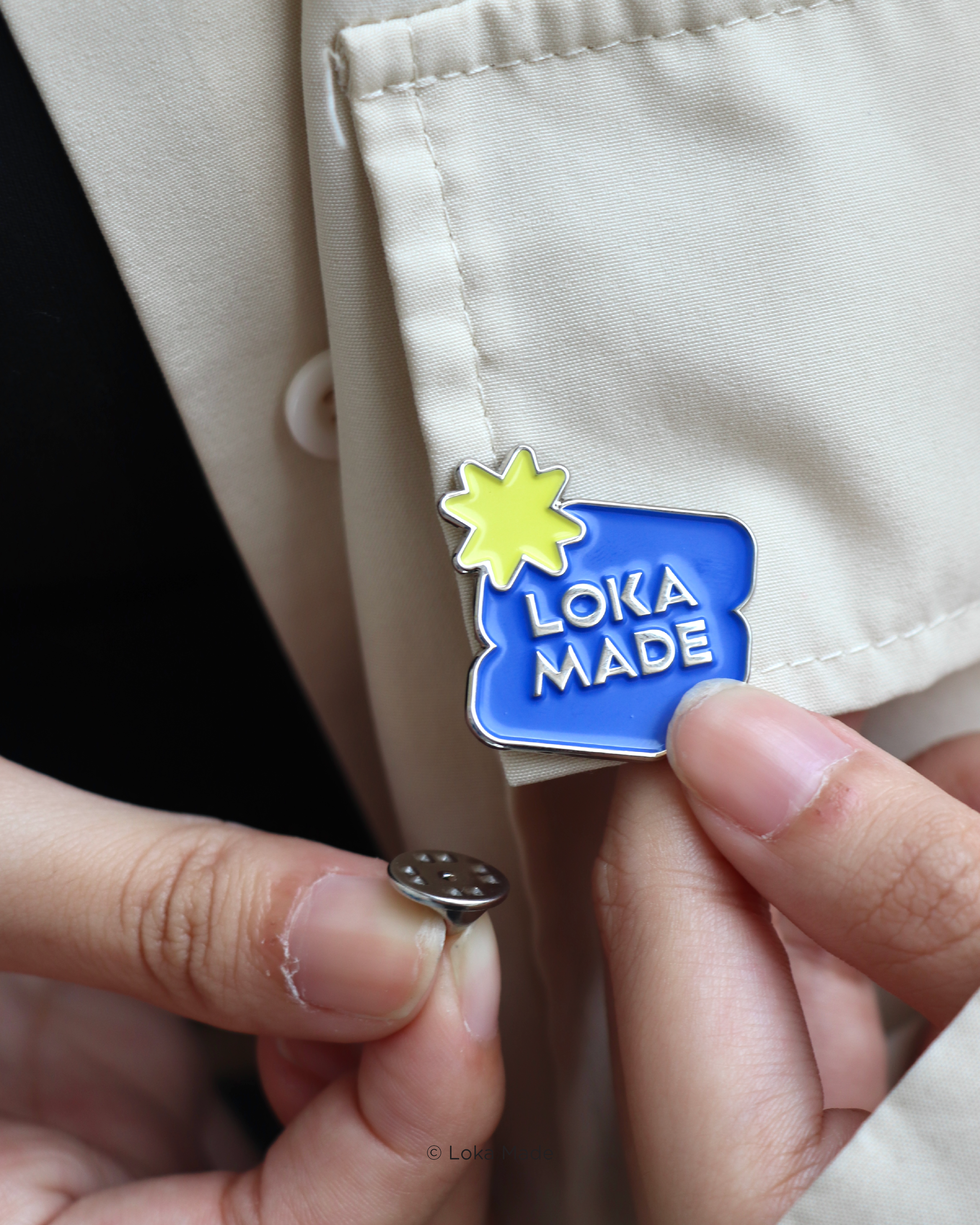 Loka Made 10th Anniversary - Enamel Pin (LM)