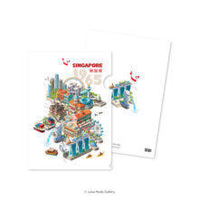 Load image into Gallery viewer, Singapore Kaleidoscope - A4 L-shape Folder
