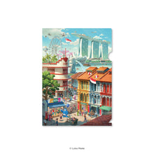 Load image into Gallery viewer, Timeless Singapore - A4 L-shape Folder
