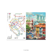 Load image into Gallery viewer, Timeless Singapore - A4 L-shape Folder
