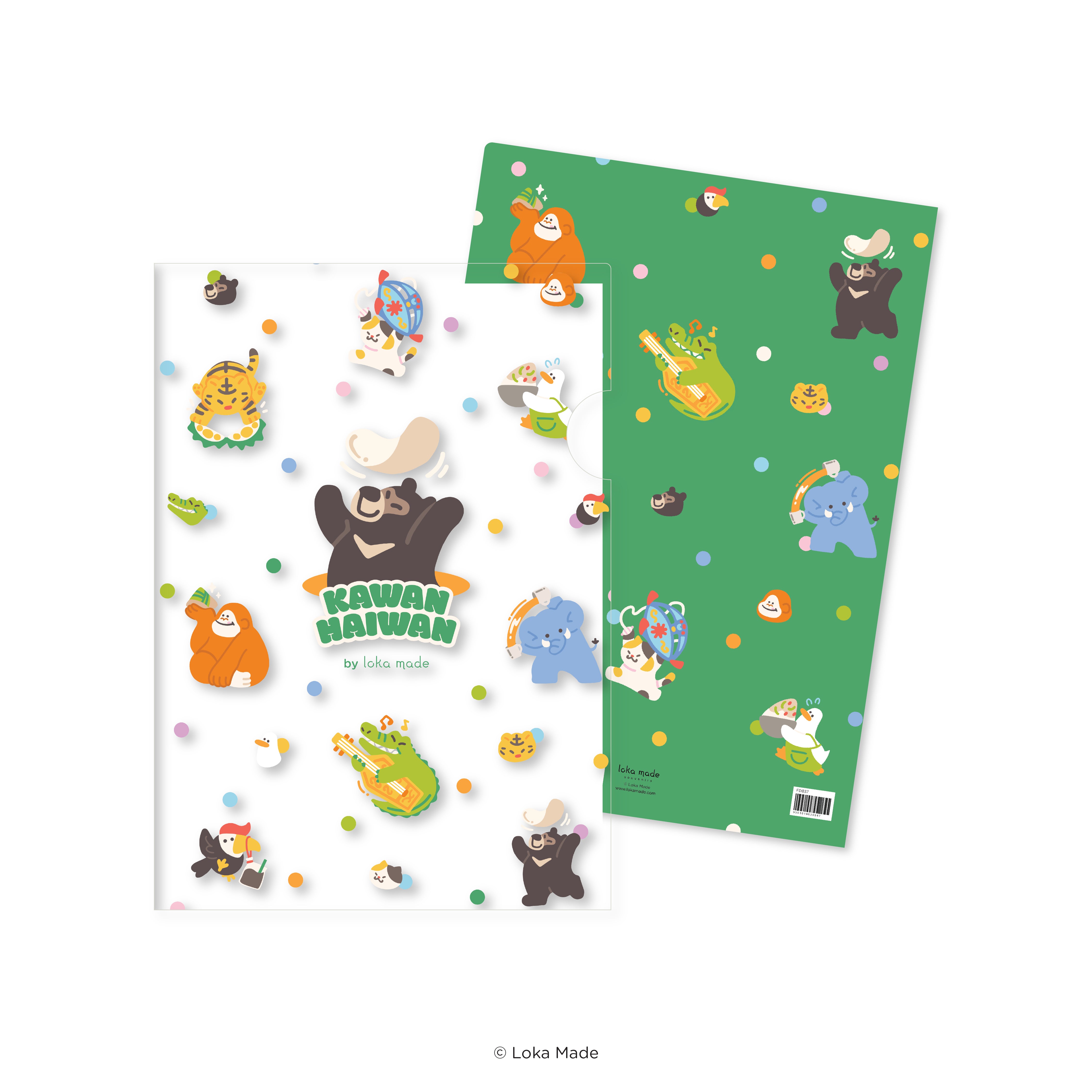 Kawan-Haiwan 'Cozy Gathering' -  A4 Folder