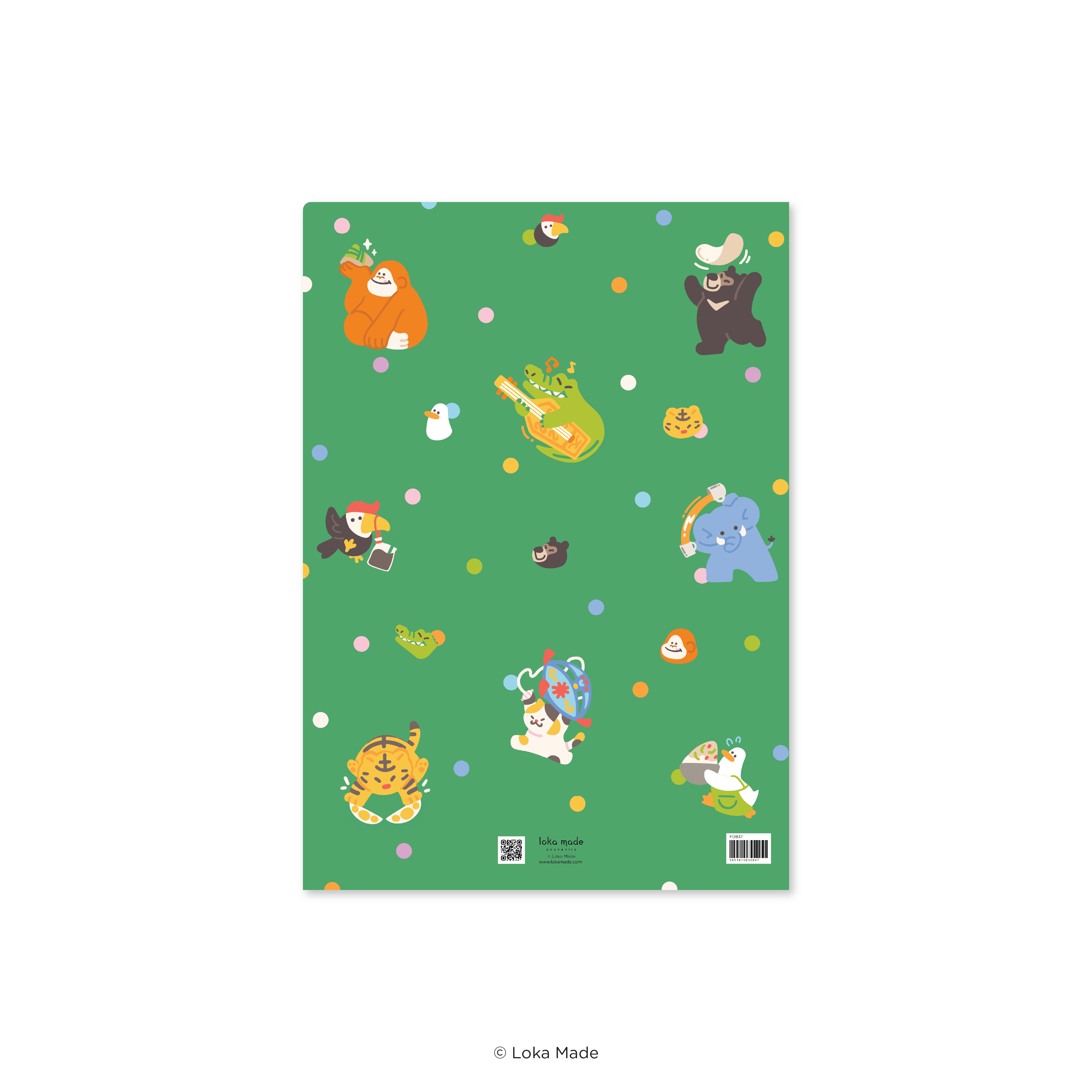 Kawan-Haiwan 'Cozy Gathering' -  A4 Folder