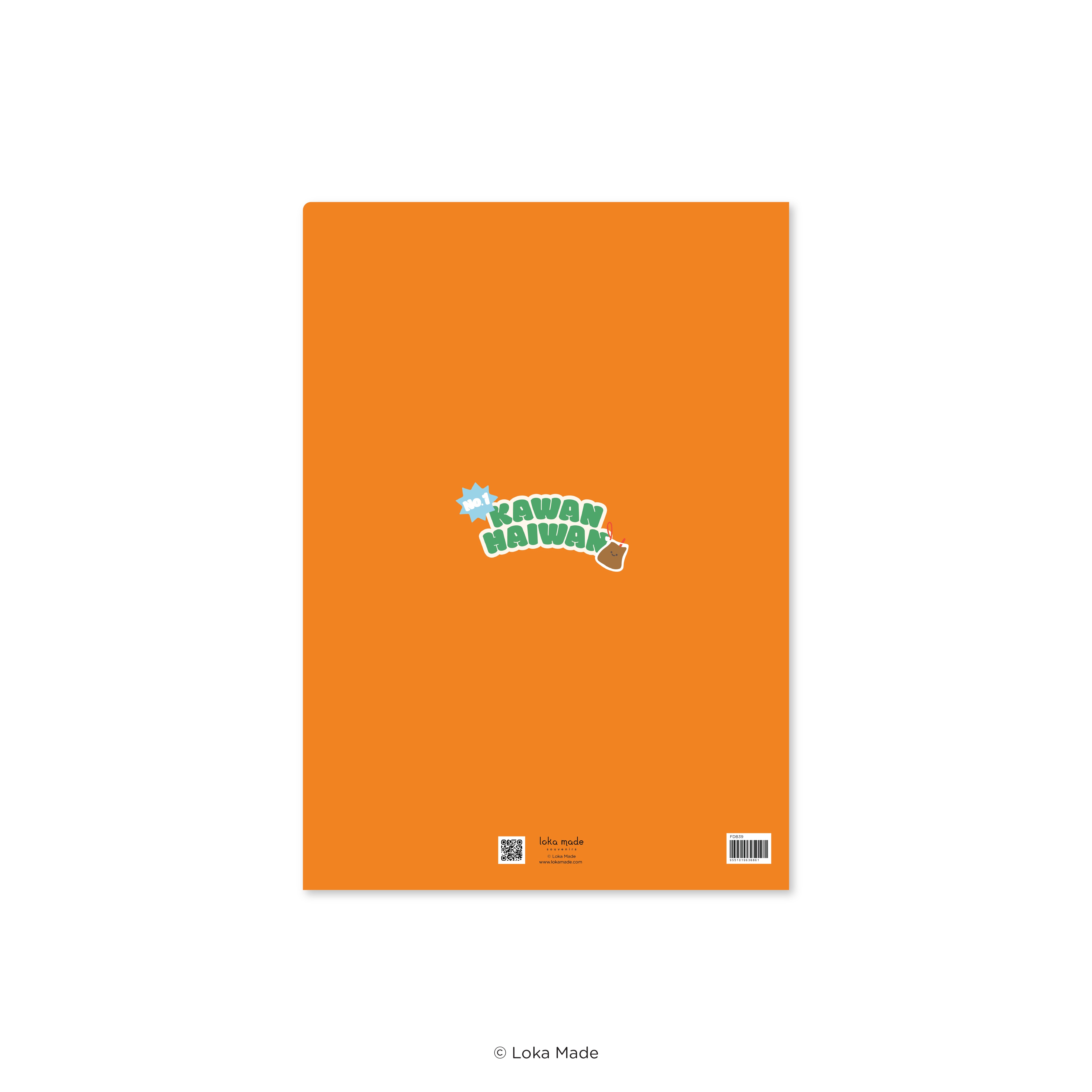 Kawan-Haiwan 'Sunny Side Friends' -  A4 Folder