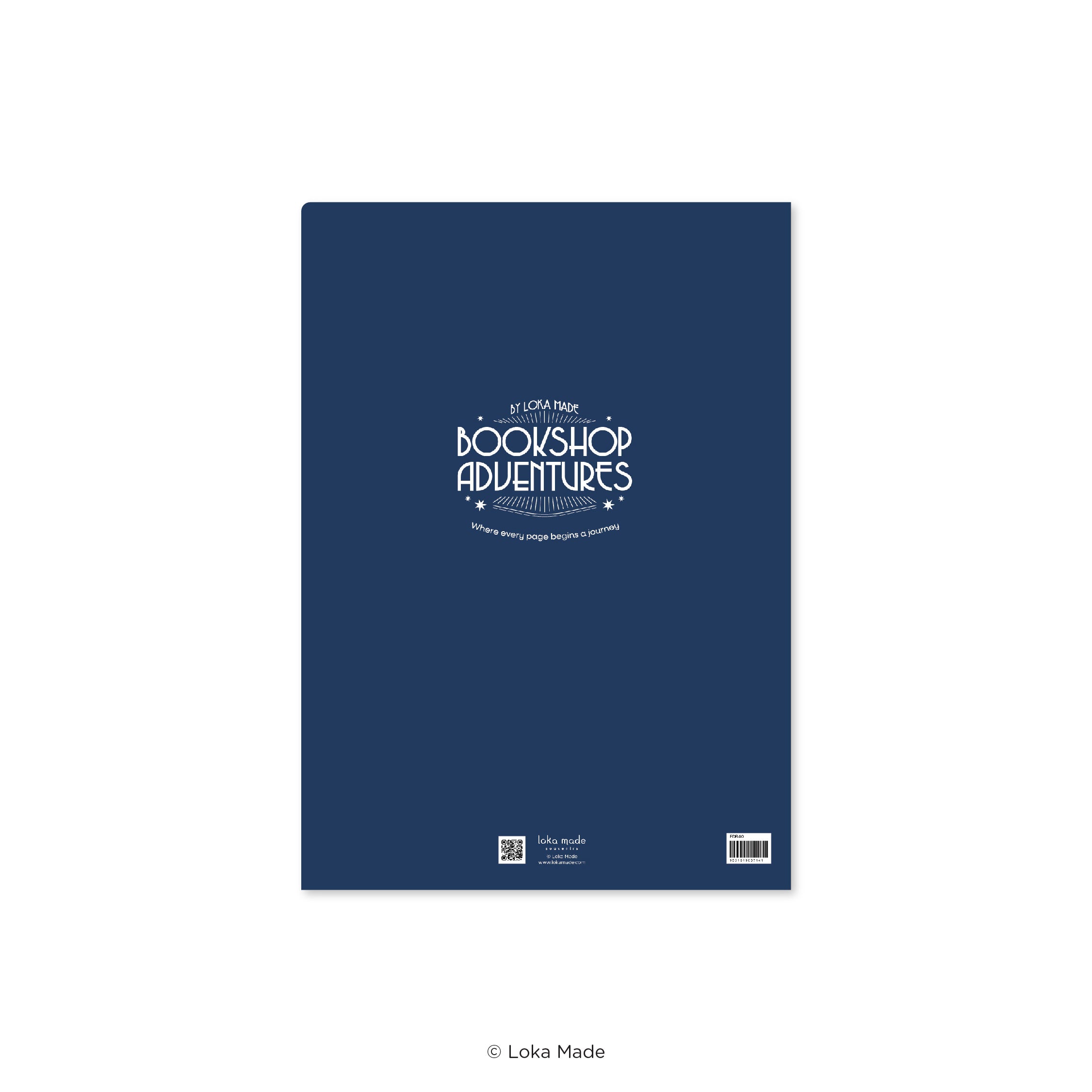 Bookshop Adventures 'Midnight Pages' - A4 Folder