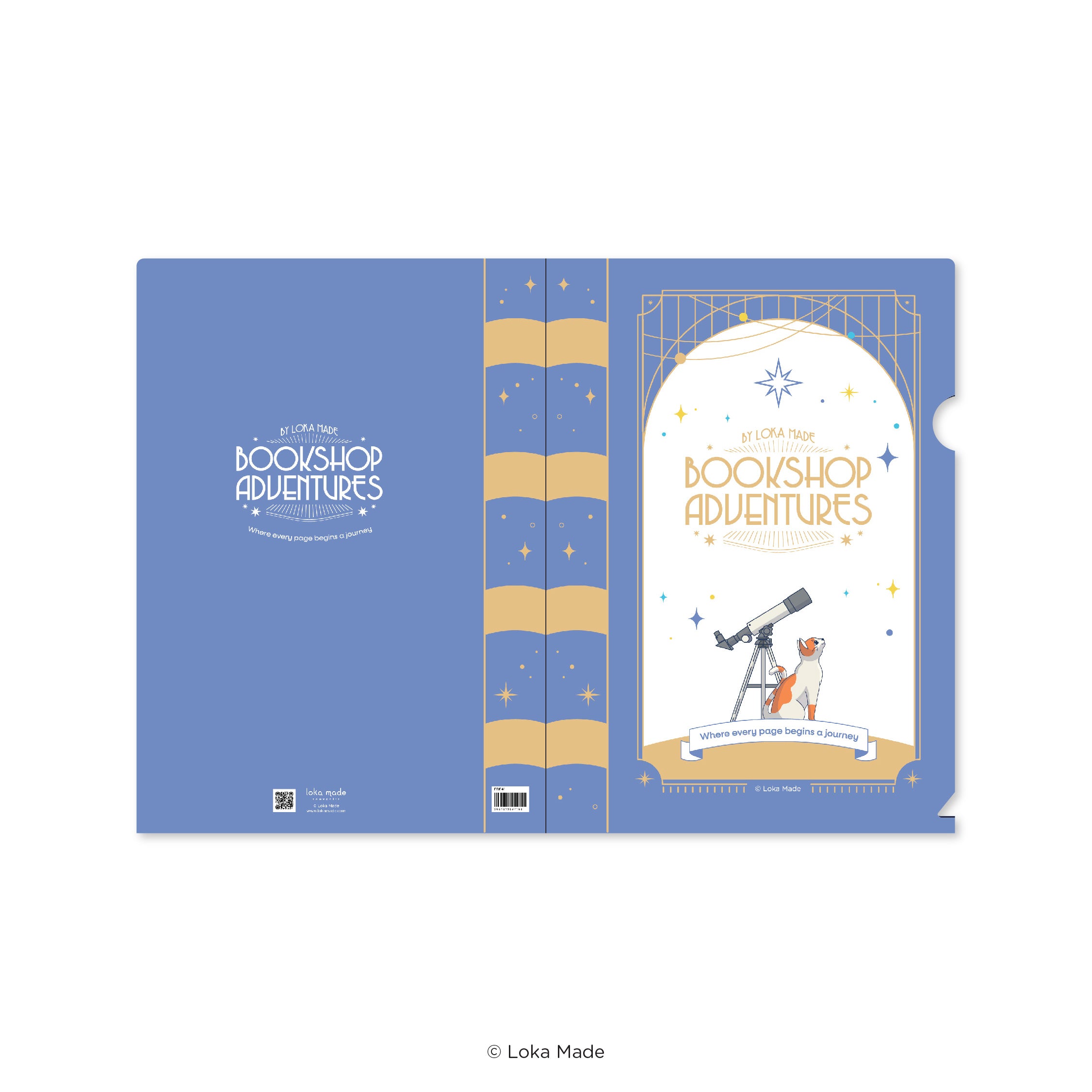 Bookshop Adventures 'Stargazer' - A4 Folder