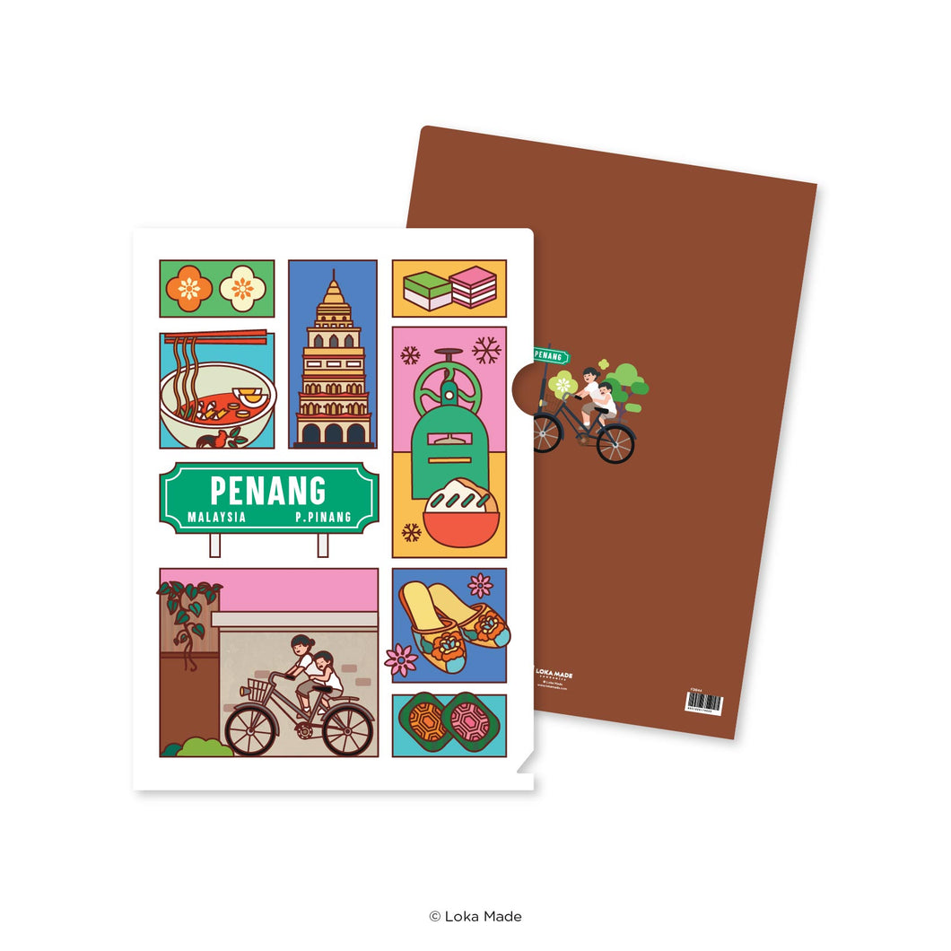 Hidden Gems of Penang - A4 L-shape Folder