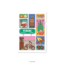 Load image into Gallery viewer, Hidden Gems of Penang - A4 L-shape Folder

