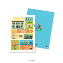 Load image into Gallery viewer, Penang&#39;s Timeless Charm - A4 L-shape Folder
