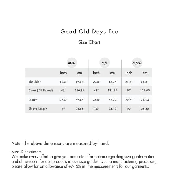 Oxwhite x Loka Made CNY Good Old Days Tee: The After School Pack (Mustard)