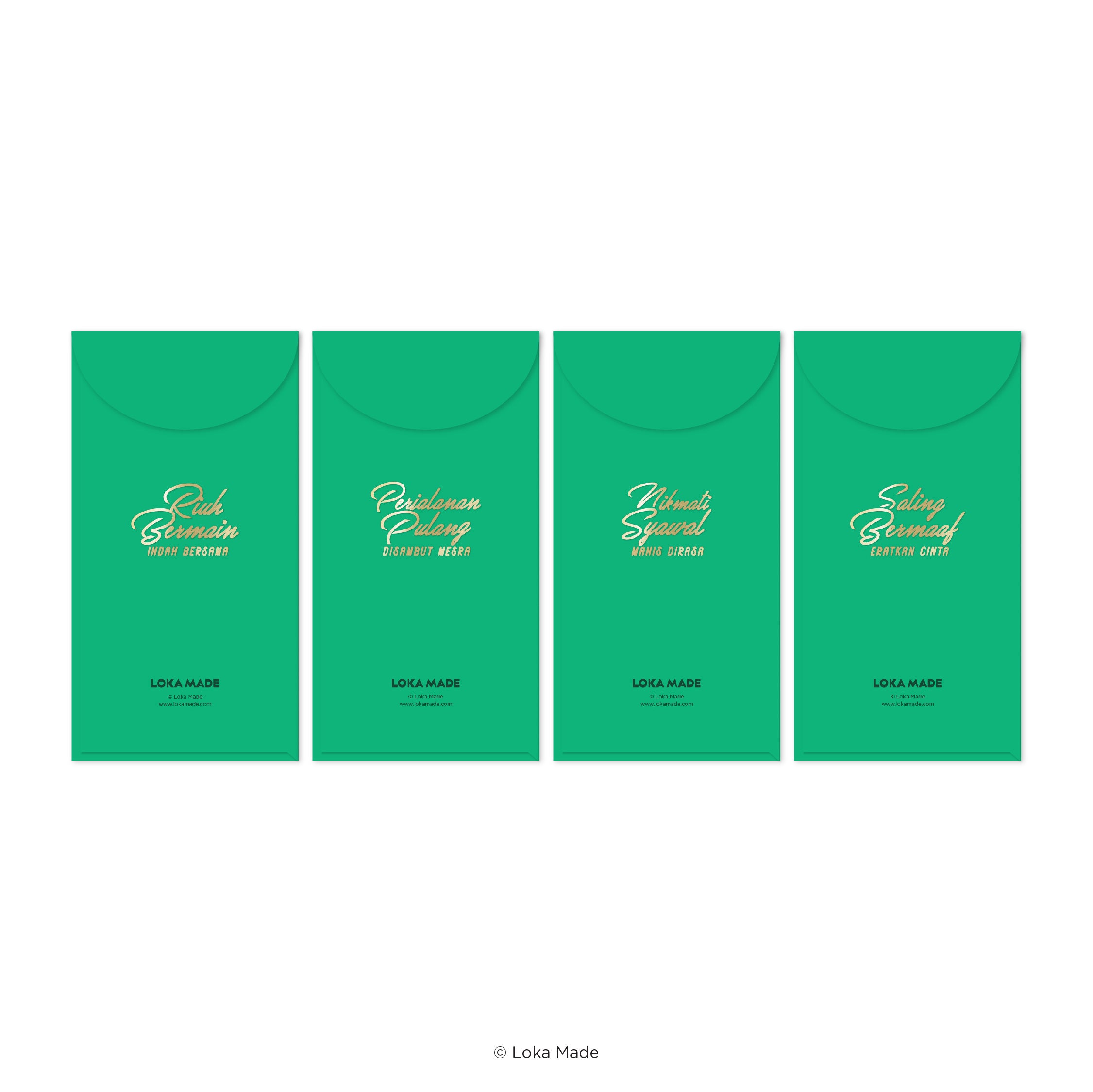 RAYA 2025 Syawal Berseri, Hati Bersatu - Money Packet Set