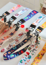 Load image into Gallery viewer, Loka Made’s lanyard jam-packed with fun and cute Malaysian designs that celebrate all things Malaysian - from iconic tourist attractions to mouth-watering food, bubble tea, and adorable cats.  Add some Malaysia charm to your everyday look with this everyday accessory. 
