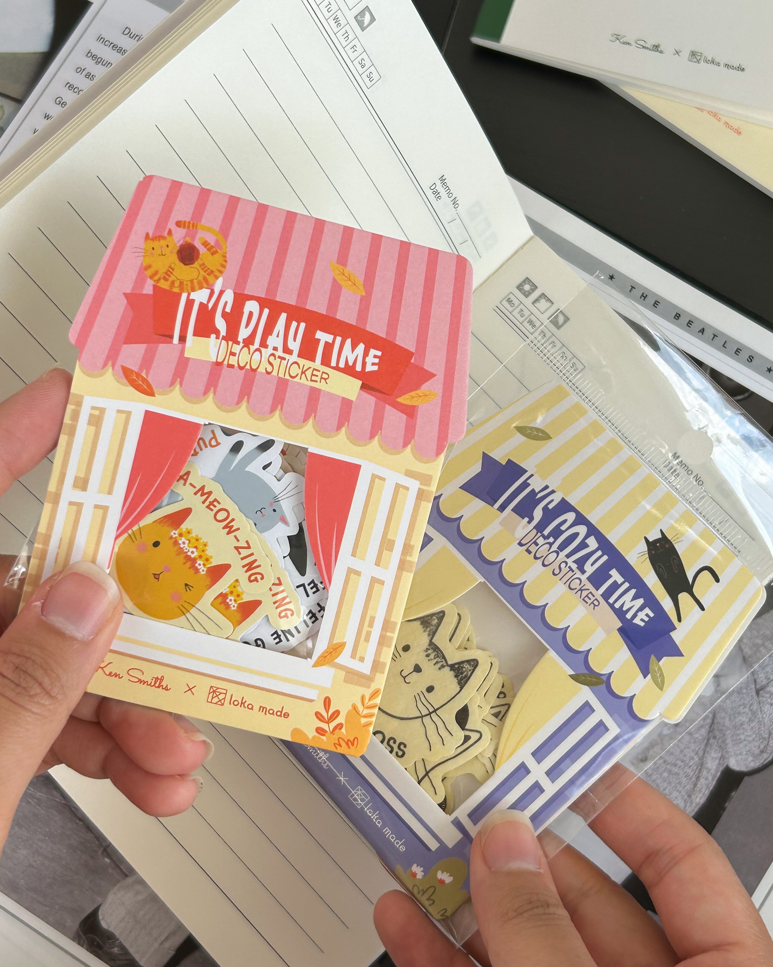 Ken Smiths x Loka Made 'It's Play Time' - Deco Sticker