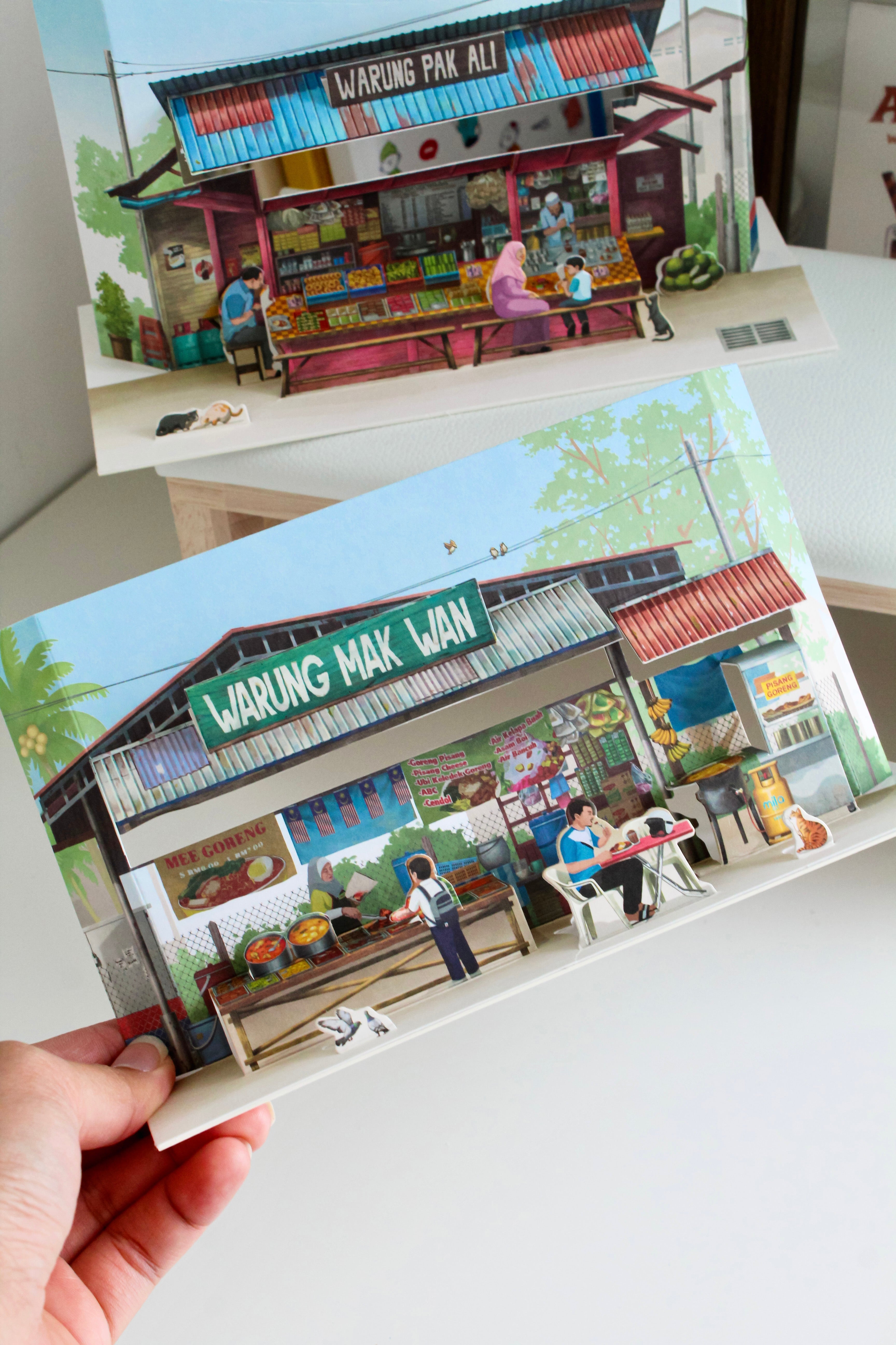 Pop Up Postcard: Small Town Warung