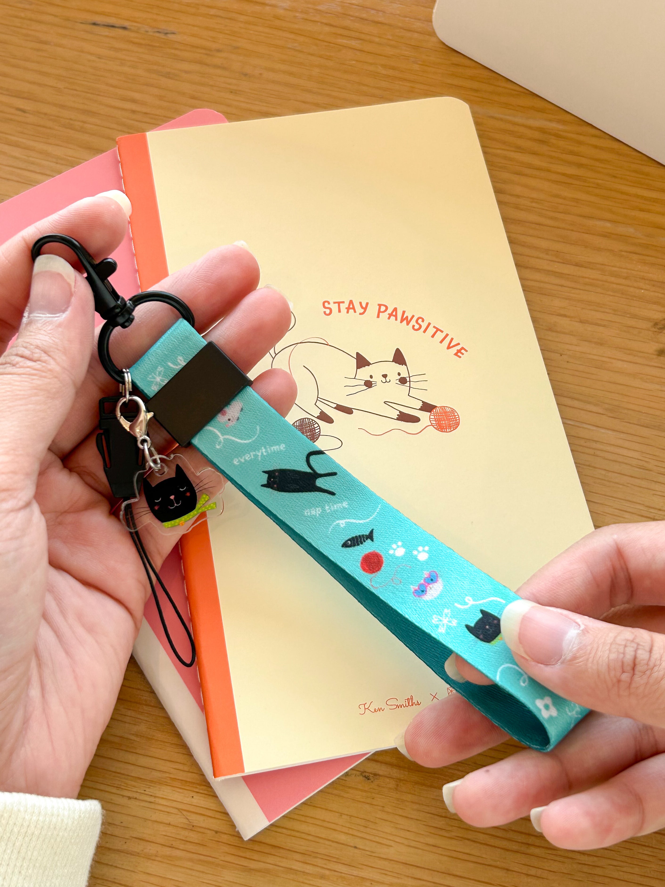 Ken Smiths x Loka Made: 'It's Cozy Time' - Short Lanyard