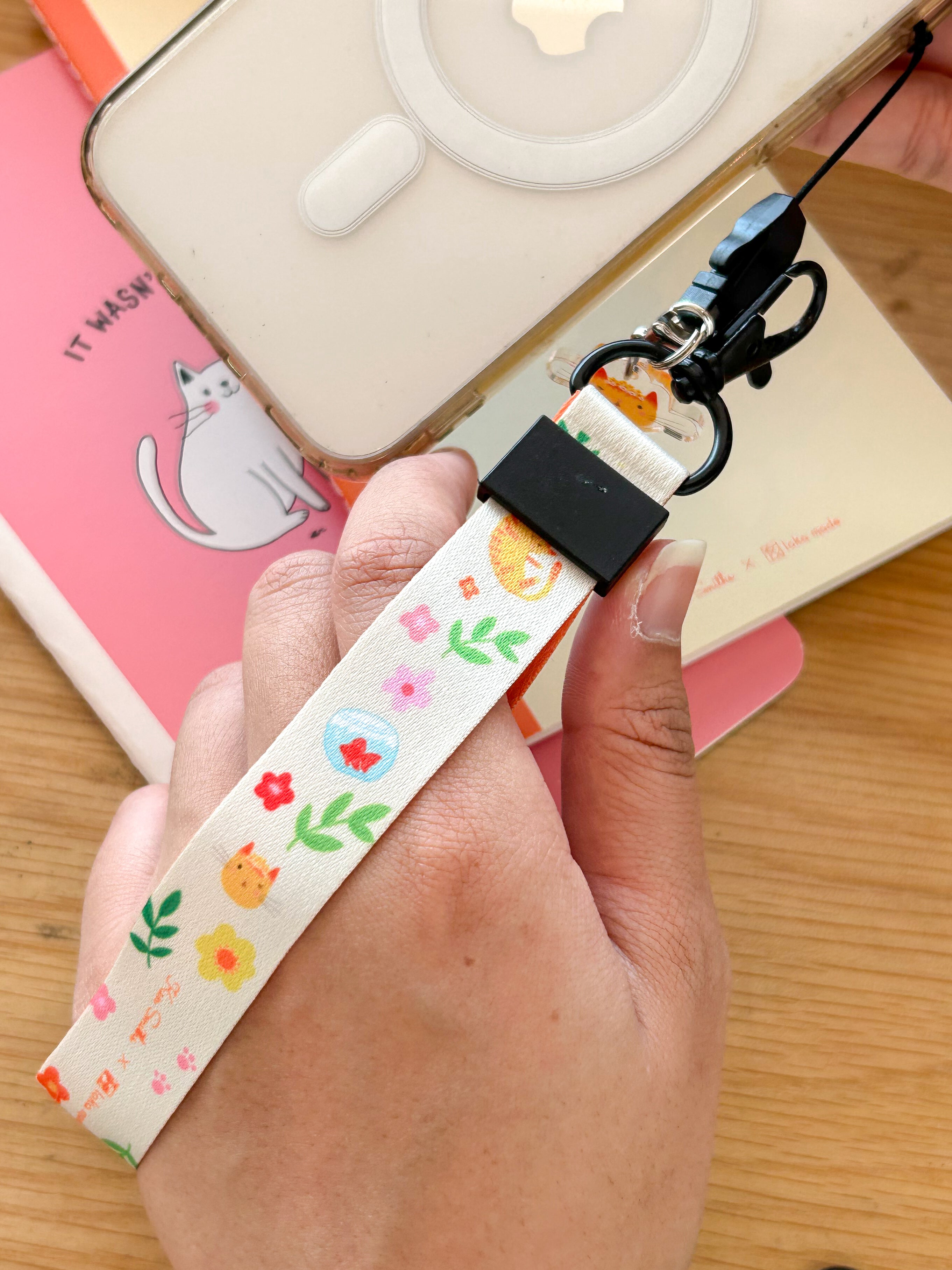 Ken Smiths x Loka Made 'It's Play Time' - Short Lanyard