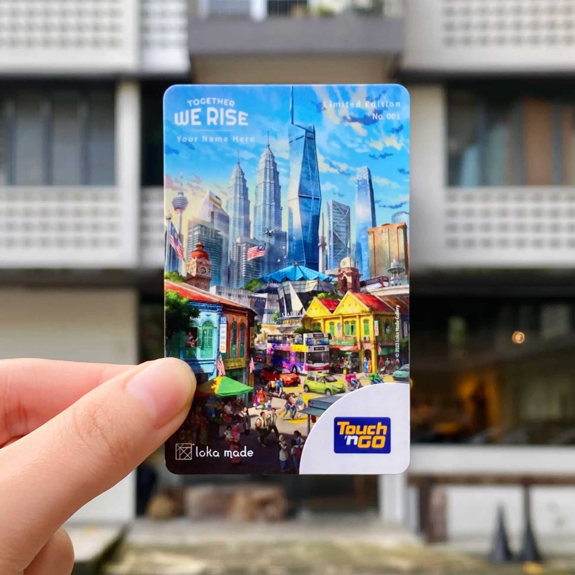 touch n go card limited edition Loka Made Limited Edition Touch 'n Go: Together We Rise