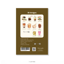 Load image into Gallery viewer, Minum-minuman &#39;White Coffee &amp; Air Bandung&#39; - Deco Acrylic Pin

