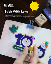 Load image into Gallery viewer, Loka Made 10th Anniversary - Sticker Pack
