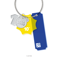 Load image into Gallery viewer, Loka Made 10th Anniversary - Acrylic Keycharms (Blue)
