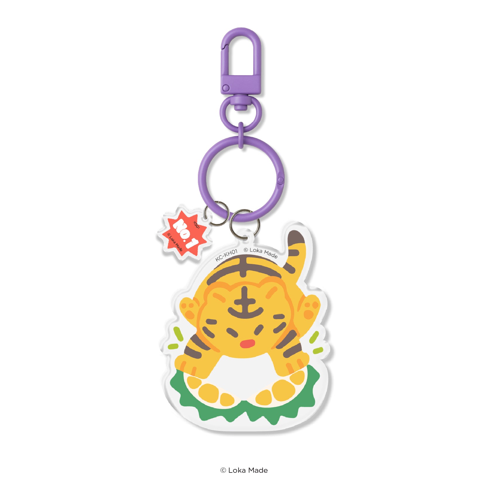 Kawan-Haiwan 'Tiger' - Keyring