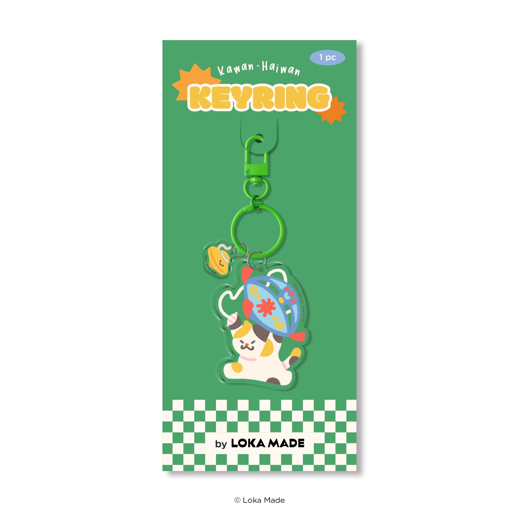 Kawan-Haiwan 'Cat' - Keyring