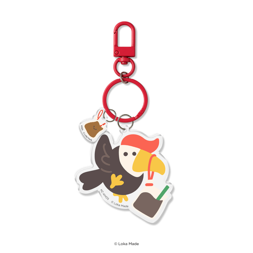 Kawan-Haiwan 'Hornbill' - Keyring