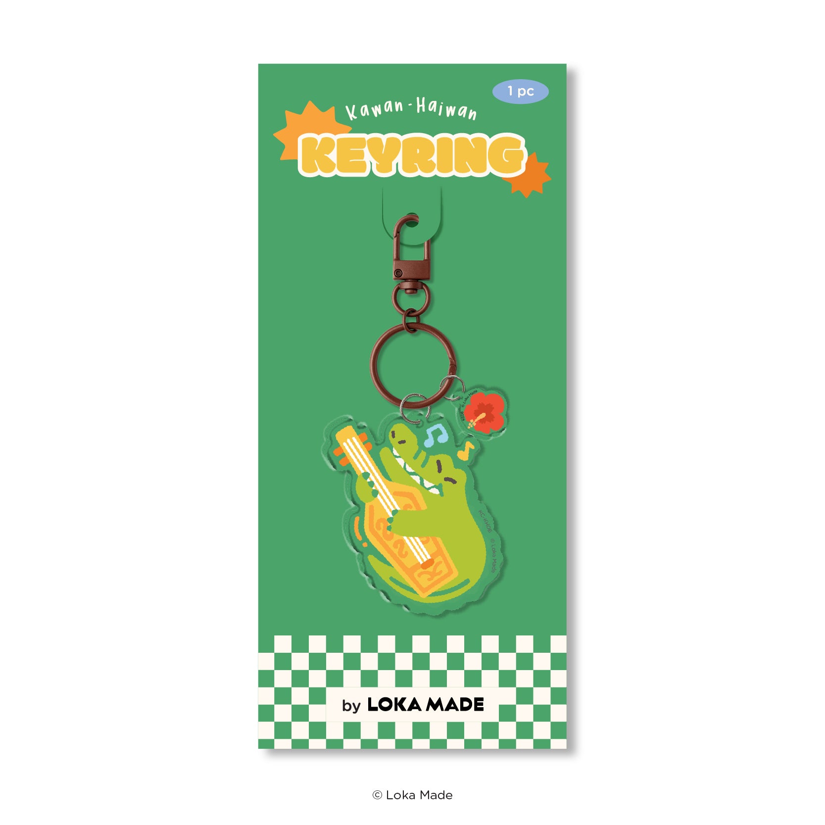 Kawan-Haiwan 'Crocodile' - Keyring