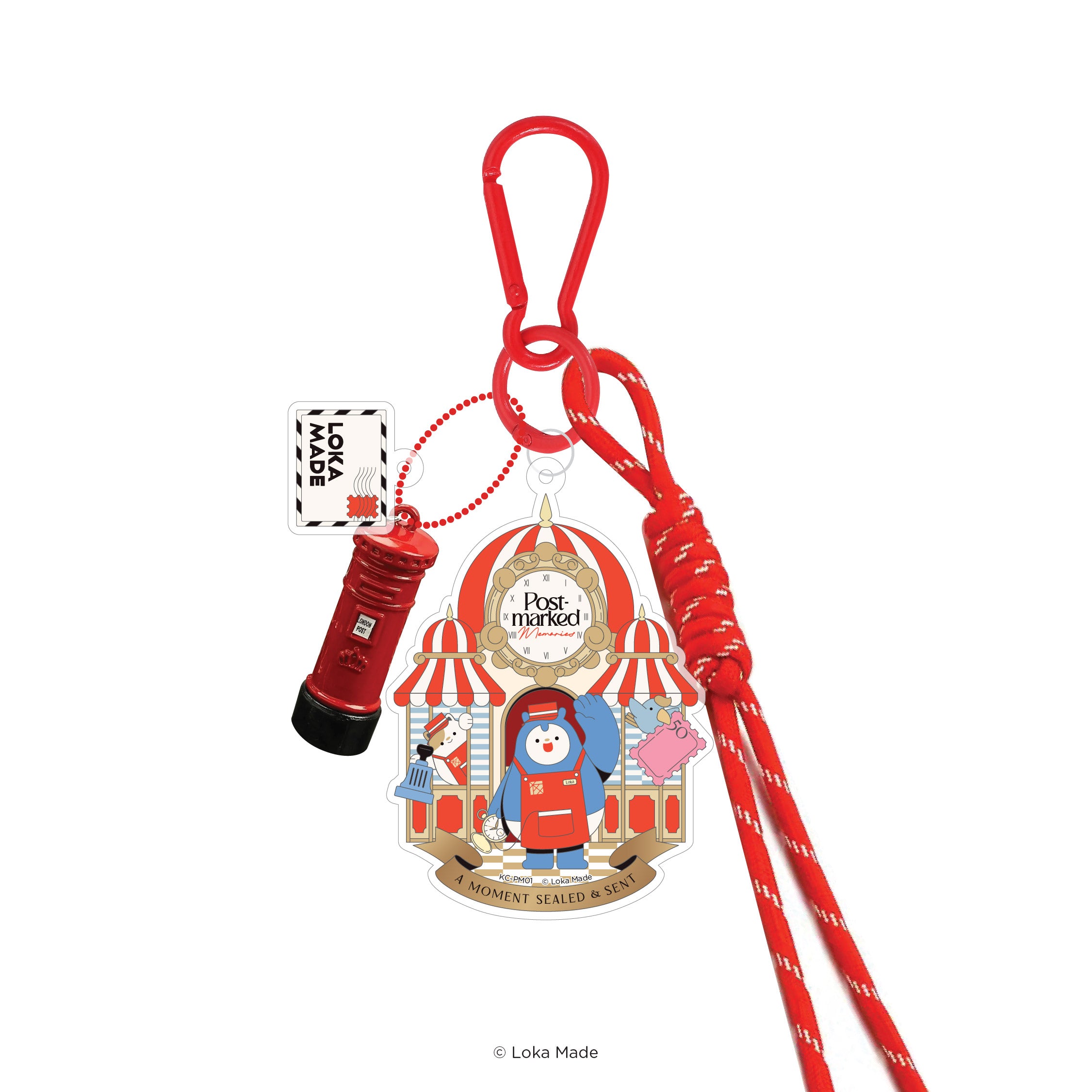 Postmarked Memories - Keychain