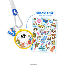 Load image into Gallery viewer, Rentak Malaysia - Mirror Keychain
