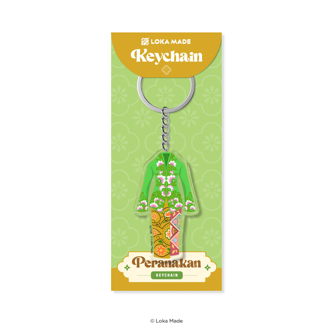 Jade Elegance Kebaya - Keychain