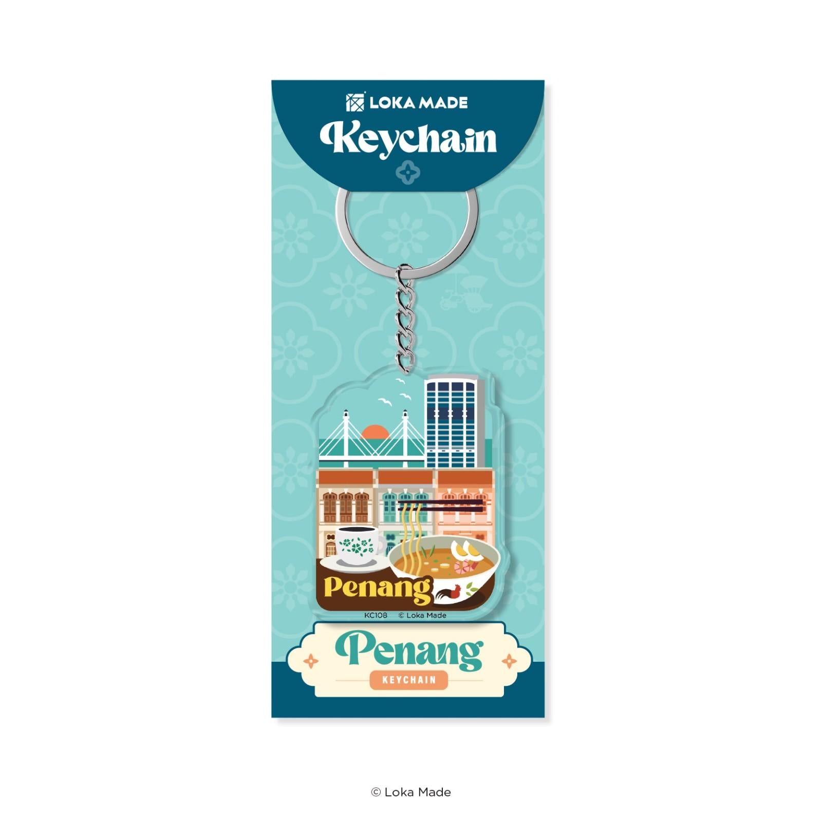 Loka Made Keychain - Penang Paradise