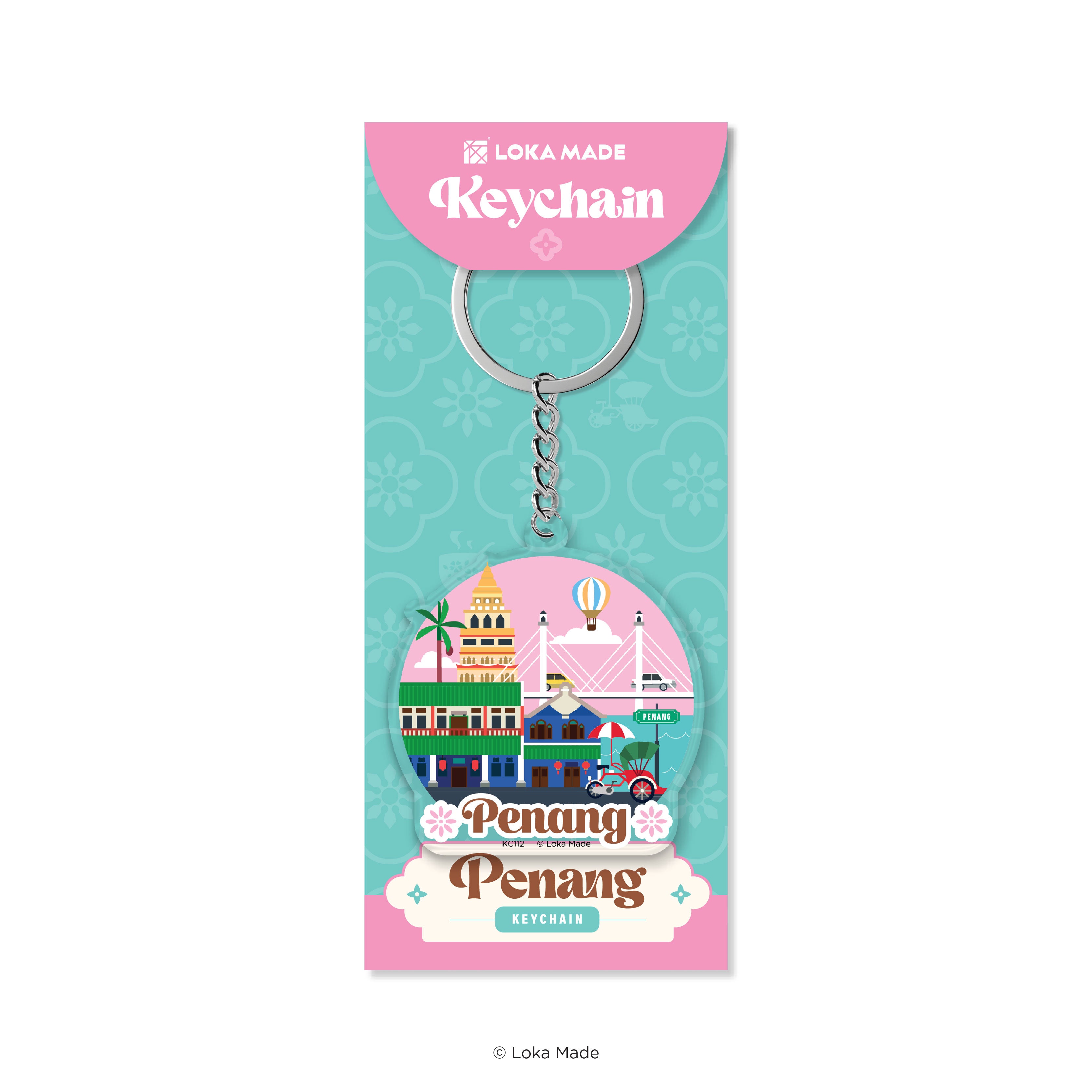 Loka Made Keychain - Glimpse of Penang