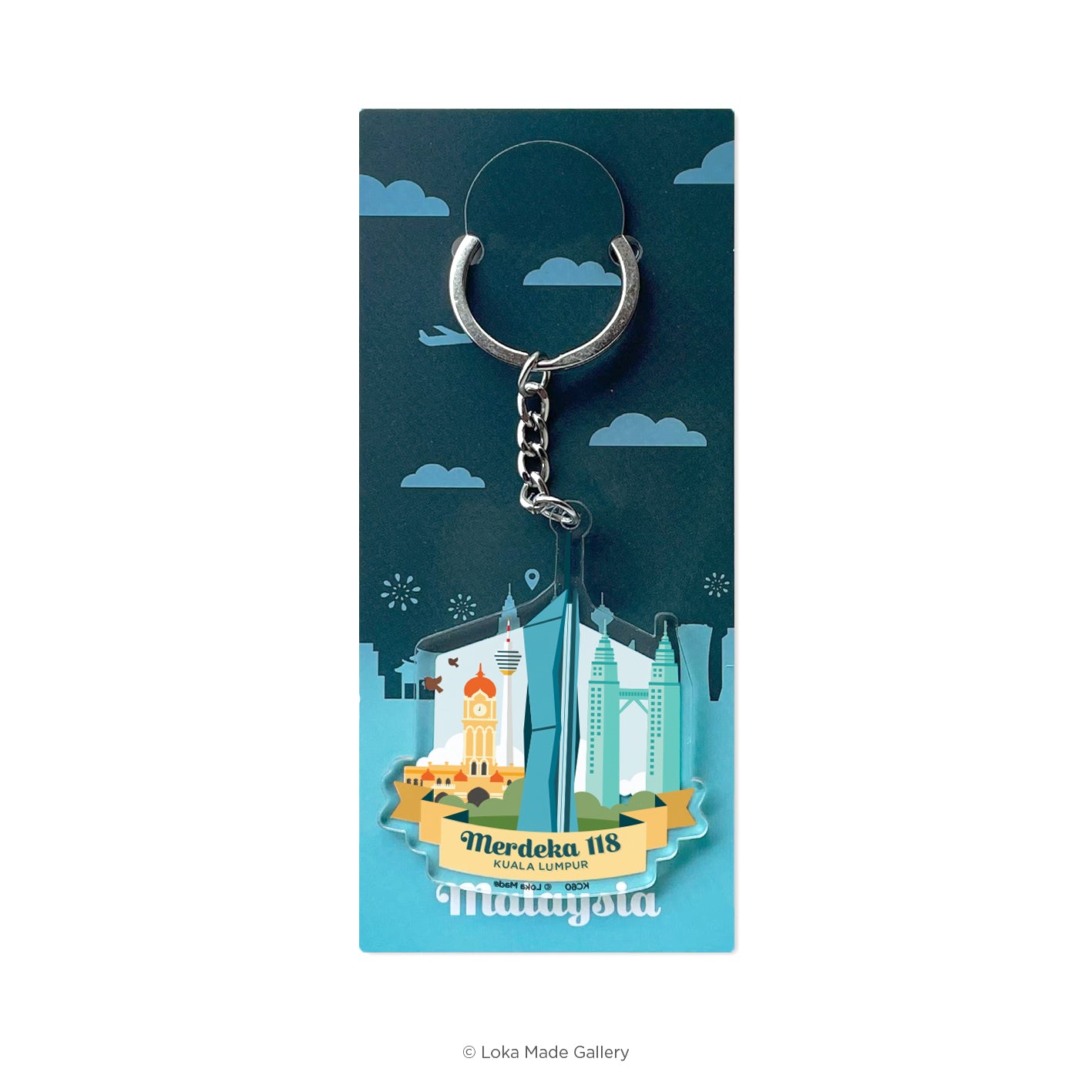 Keychain: Merdeka 118 | Loka Made