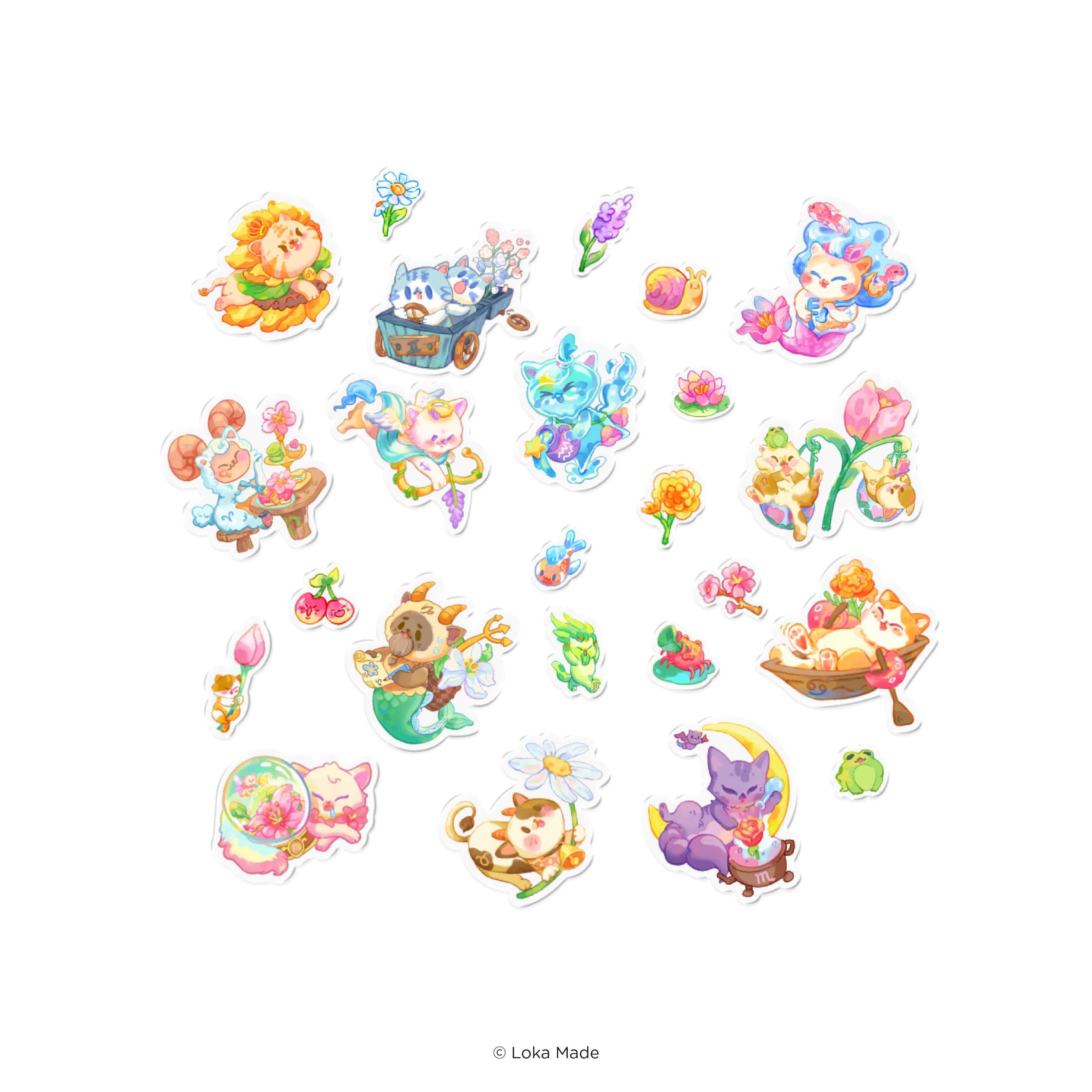 Garden Of The Signs - Deco Sticker