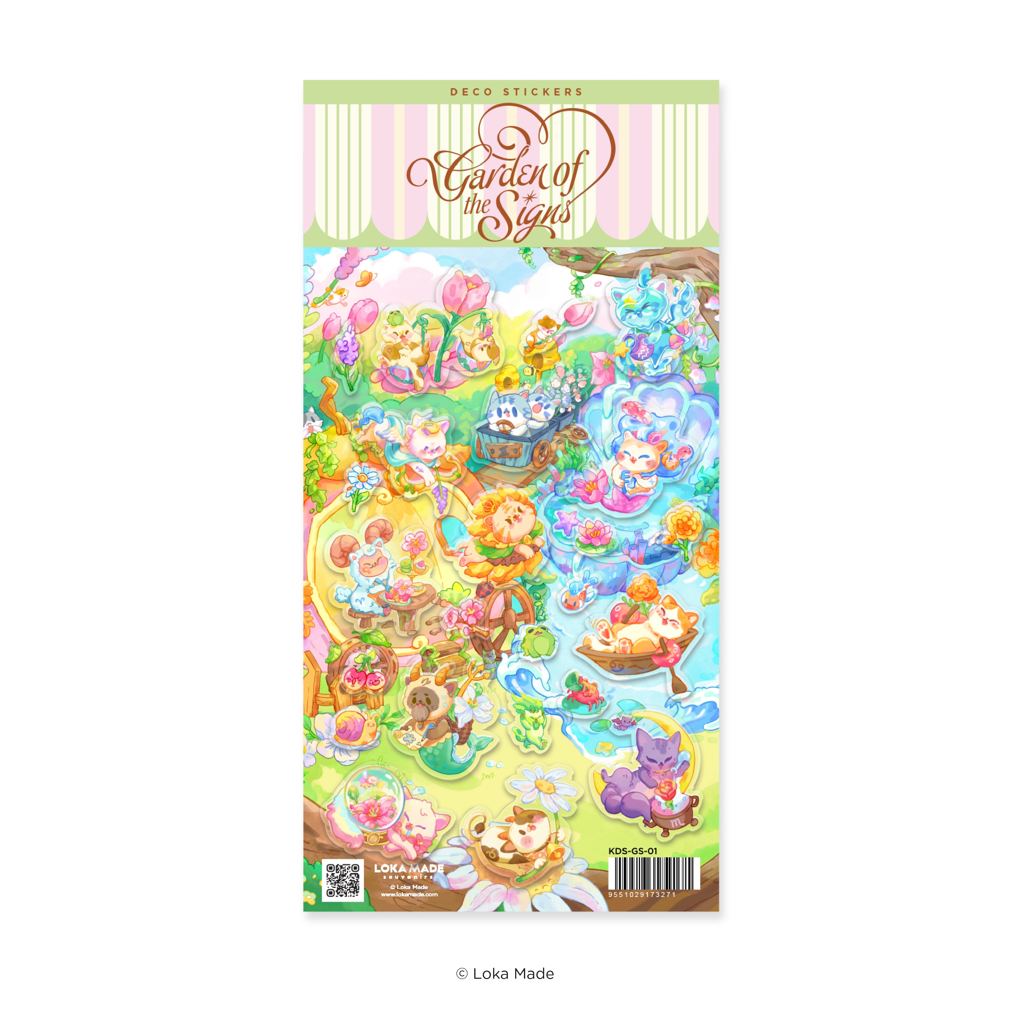 Garden Of The Signs - Deco Sticker