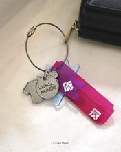 Load image into Gallery viewer, Loka Made 10th Anniversary - Acrylic Keycharms (Pink)
