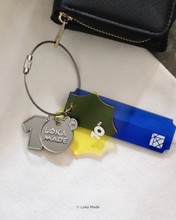 Load image into Gallery viewer, Loka Made 10th Anniversary - Acrylic Keycharms (Blue)
