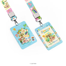Load image into Gallery viewer, Doodle Land: Penang Island Map - Lanyard &amp; ID Card Holder
