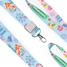 Load image into Gallery viewer, Doodle Land: Magical Lion City - Lanyard &amp; ID Card Holder
