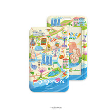 Load image into Gallery viewer, Doodle Land: Hello Singapore - Lanyard &amp; ID Card Holder
