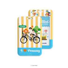 Load image into Gallery viewer, Penang&#39;s Timeless Charm - Lanyard &amp; ID Card Holder
