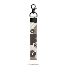 Load image into Gallery viewer, Ikat Tepi &#39;Michael Jackson&#39; - Short Lanyard with Shaker Keychain
