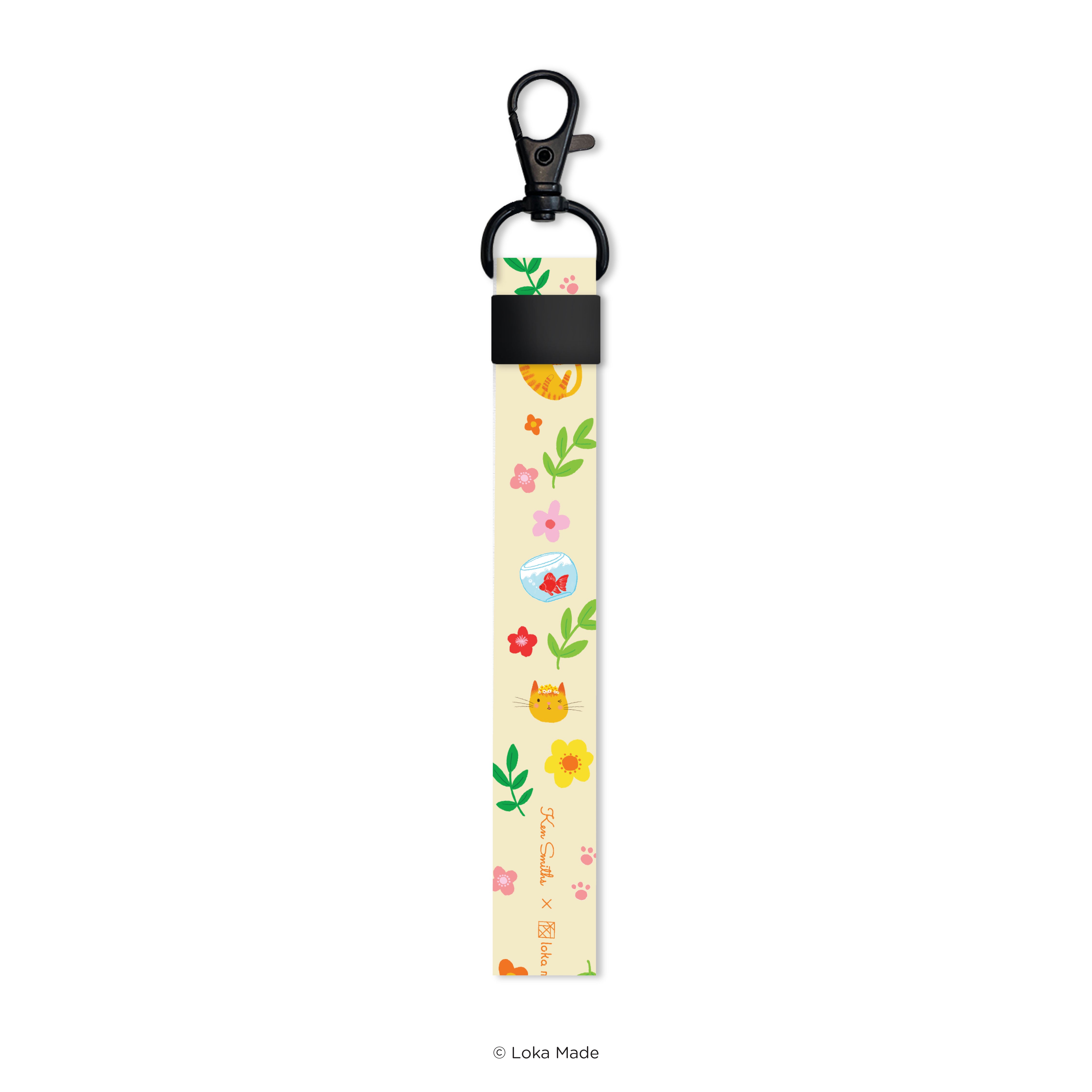 Ken Smiths x Loka Made 'It's Play Time' - Short Lanyard