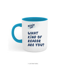 Load image into Gallery viewer, Mug Reader Cat: The Bookstore Reader M39
