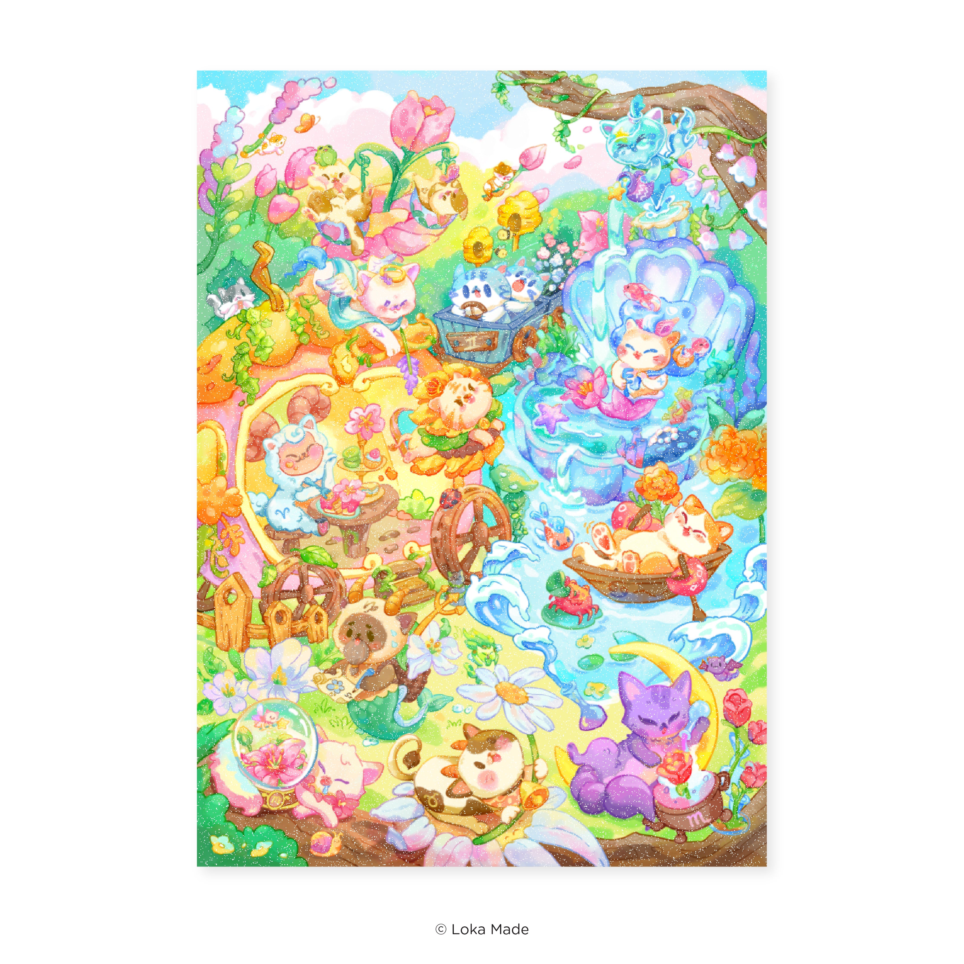 Garden Of The Signs - Postcard