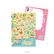 Load image into Gallery viewer, Doodle Land: Penang Jom Cari Makan - Malaysia Postcard
