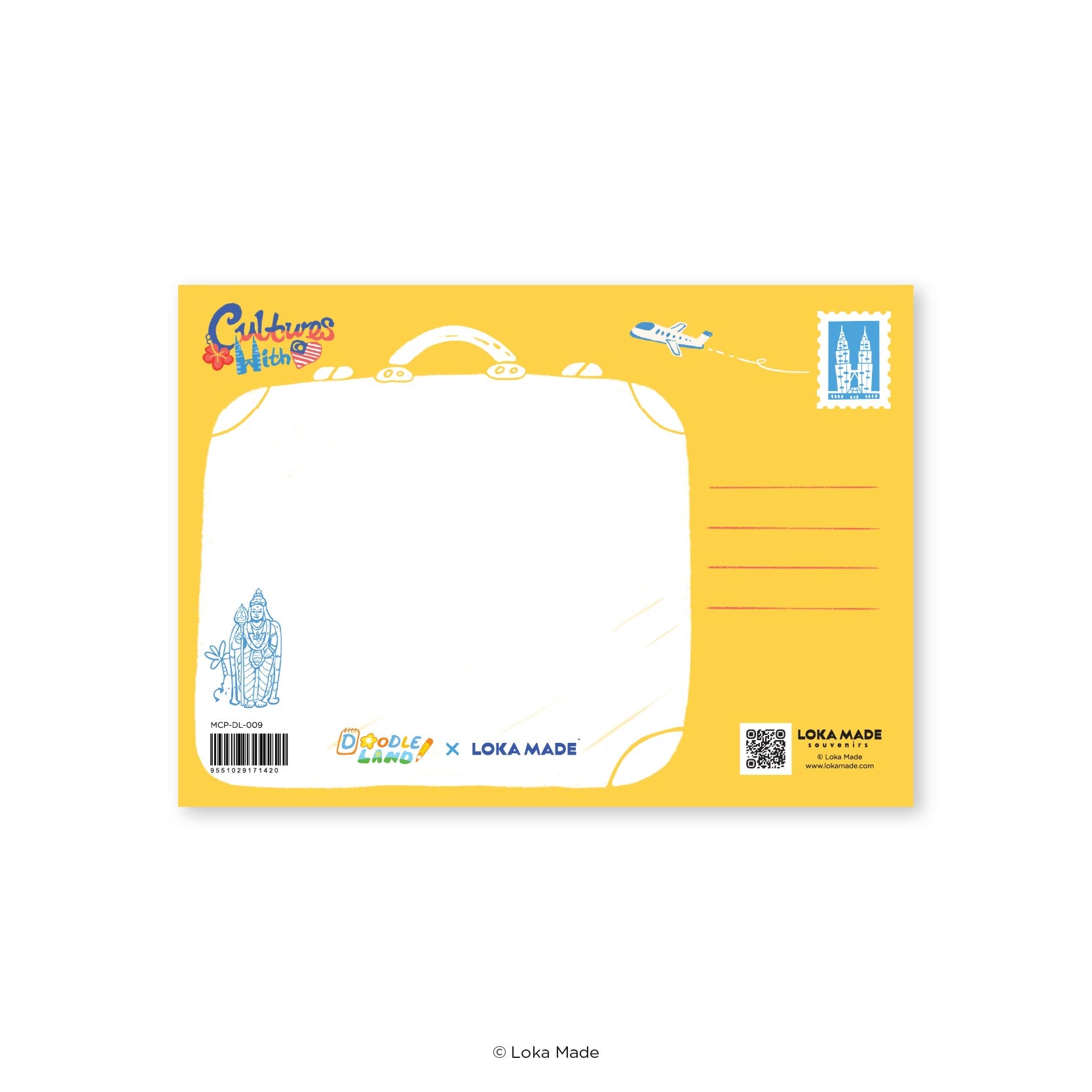 Doodle Land: Where Cultures Spilled Over - Malaysia Postcard